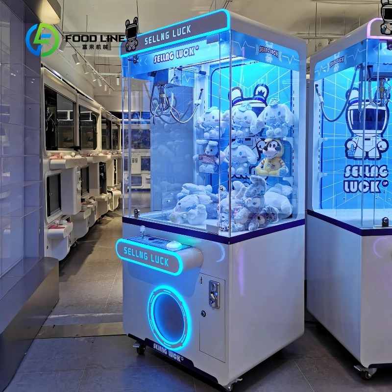 Arcade Vending Machine - Custom Coin Operated Metal Crane Claw