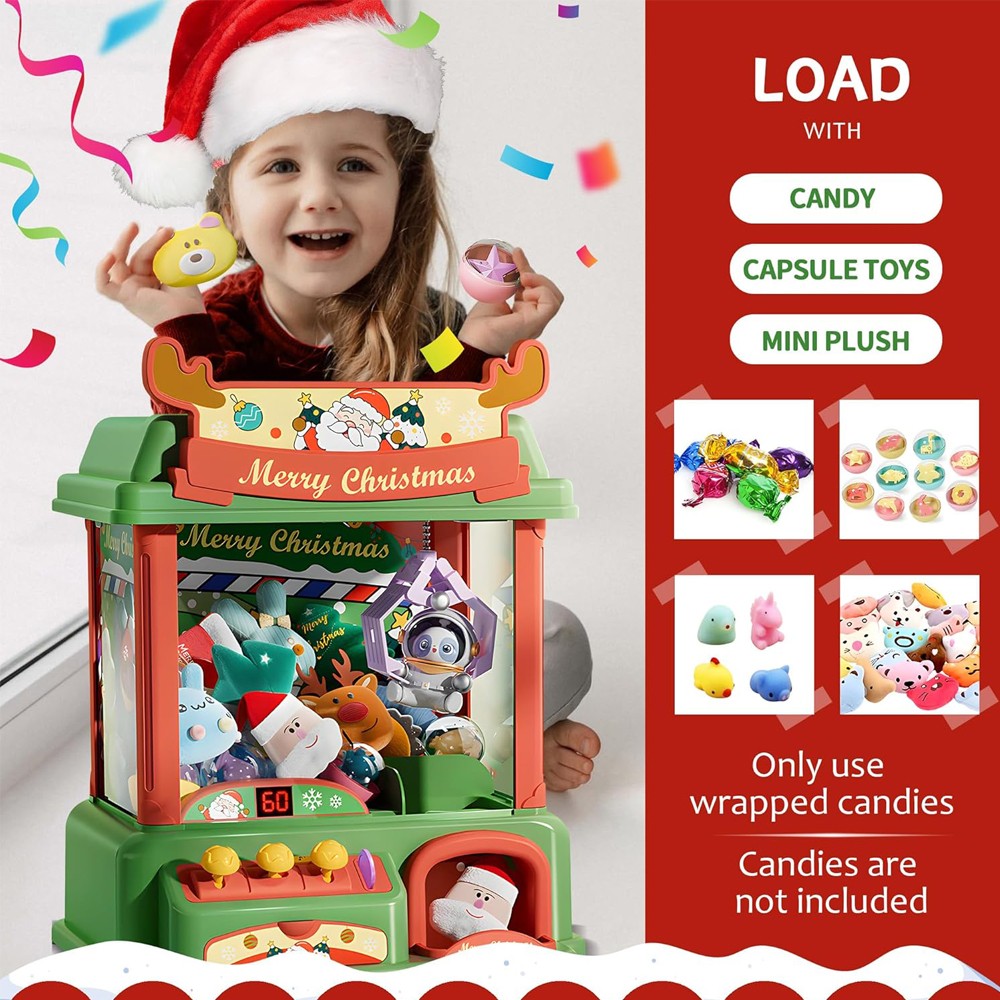 Christmas Claw Machine For Kid - Arcade Vending Machine recension och pris
