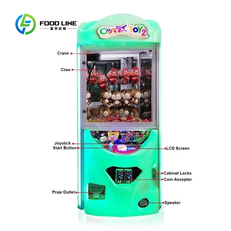 Customized Coin Operated Arcad - Arcade Prize Vending Machine recension och pris