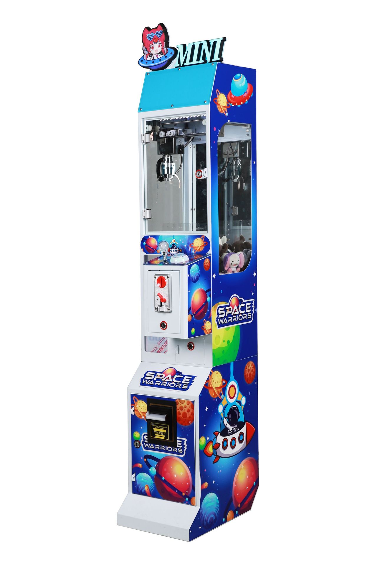 Mini Claw Machine Space Warrio - Arcade Prize Vending Machine recension och pris