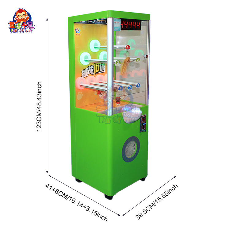 Coin Operated Ten Seconds Chal - Arcade Prize Vending Machine recension och pris